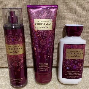 A Thousand Christmas Wishes Bath and Body set